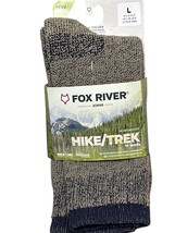 Fox RiverStandard Wick Dry Explorer Heavyweight Wool Socks, Size L, Khaki - $16.45