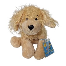 Ganz Webkinz Tan Golden Retriever Puppy Dog Plush Stuffed Animal HM010 10&quot; - £23.97 GBP