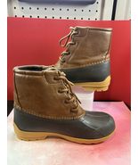 Sperry Top Sider Womens Port Boot Brown Rainboots Size 6-NWOT - $24.75