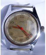 Vintage 50s Anker Gebrüder Kuttroff Men&#39;s Military Wrist Watch GUBA Cal.... - $163.28