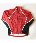 Cannondale Cycling Convertible Jacket Zip Vest Removable Sleeves Red Siz... - $40.73 CAD
