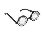 Funny Nerd Thick Lense GEEK GLASSES Professor Bookworm Cosplay Costume A... - $2.94