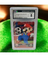 2017 Sports Superstars Nintendo Amiibo Cards Mario #001 Soccer CGC 8 NM ... - €39,84 EUR