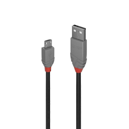 Lindy USB-A 2.0 to Micro-B Anthra Line - 0.2m - $13.99