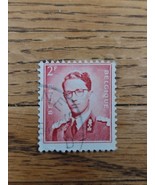Belgium Stamp King Baudouin 2fr Used Red - $1.99