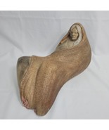 RON SCHRODER Native American Woman Sculpture Limited Edition 49/300 - $75.90