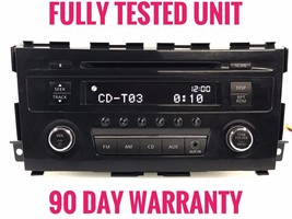“NI591” 2013 2014 Nissan Altima Radio Cd Player AUX 28185 3TA0G OEM - £58.54 GBP