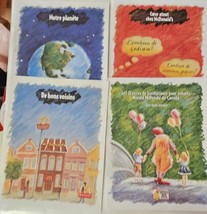 1990s McDonalds French Canada Info Sheets Set of 4  - £7.78 GBP