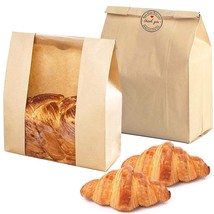 Paper Bread Bags For Homemade Bread Sourdough Bread Bags Large Bakery Br... - £14.07 GBP