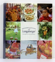 Sealed Entertaining With Longaberger Celebrating The Seasons Book **New** - £7.85 GBP