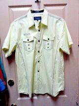 Men's Roar Signature Short  Sleeve Button Up Shirt Size Large - $84.15