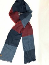 Timberland Soft Color Block Red/Blue Women’s Neck Scarf A1e53-433 - £9.83 GBP