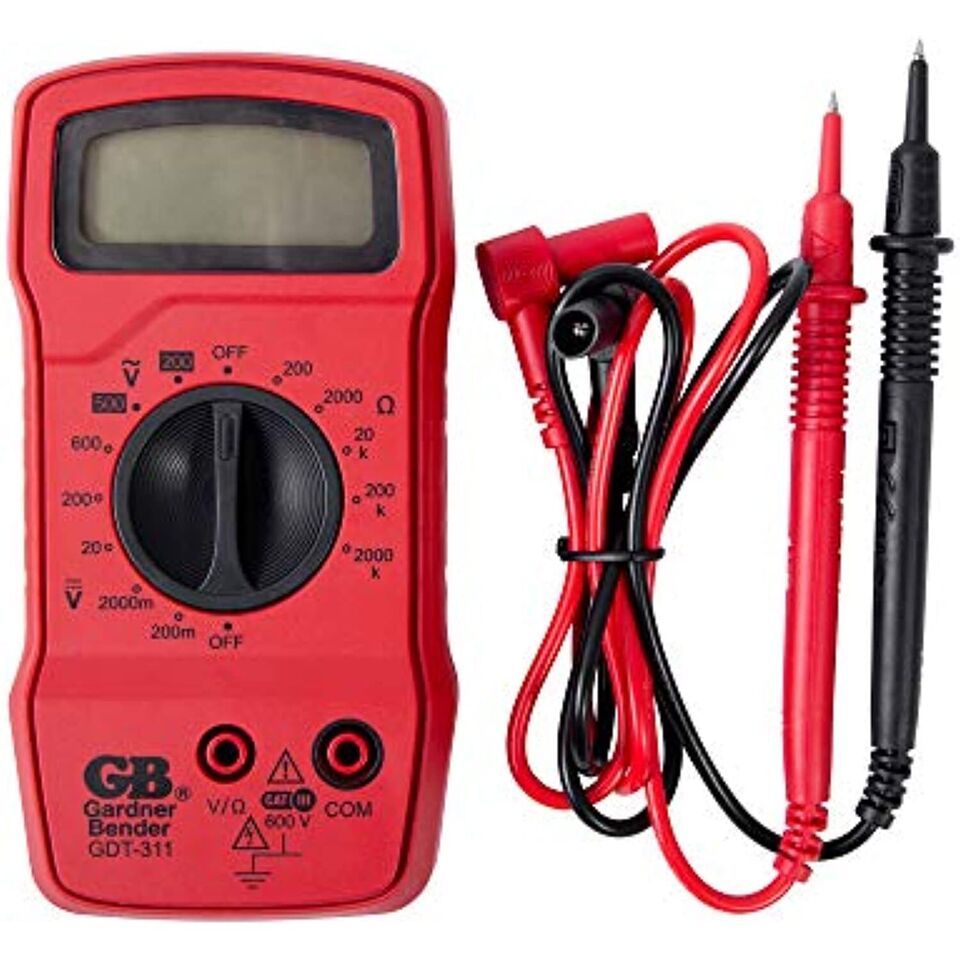 Gardner Bender GDT-311 Digital Multimeter, 3 Function, 11 Range, Tests A... - $31.64