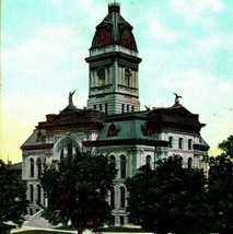 Valparaiso Indiana IN Court House Building 1910s DB Postcard UNP T17 - £7.70 GBP
