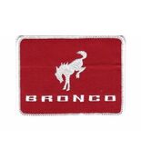 FORD BRONCO RED 4x4 SEW/IRON PATCH EMBROIDERE... - $12.86