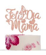 Feliz Dia Mama Cake Topper First Holy Communion Mothers Day Decor - $13.53 CAD