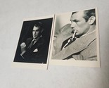 Gary Cooper Postcard Lot of 2 by Clarence Sinclair Bull and George Hurrell - £7.04 GBP