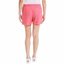 Nautica Womens Linen Blend Pull-On Shorts, Small, Pink - $40.00