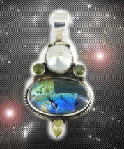 HAUNTED NECKLACE THE MASTER WITCH'S CLEANSING WATERS HEAL ME MASTER OOAK MAGICK  image 2