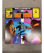 Vintage Batman Book Record Gorilla City Mystery Of The Scarecrow Corps 1... - $40.16 CAD