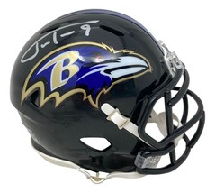 Justin Tucker Signed Baltimore Ravens Mini Speed Helmet JSA ITP - £68.40 GBP