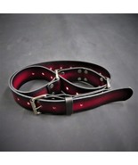Handmade Leather Hobble Belt – Dual-Use Fashion &amp; Restraint BDSM Fetish - €67,34 EUR