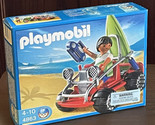 Playmobil Red Dune Buggy Quad Beach Surfer Surf Board Play Set #4863 New... - $19.75