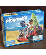 Playmobil Red Dune Buggy Quad Beach Surfer Surf Board Play Set #4863 New... - £15.53 GBP
