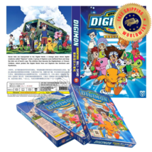 Digimon Adventure 01 Series Vol.1-54 End Complete English Dubbed Region Free DVD - £27.16 GBP