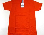 Nuevo Russell Athletic Camiseta Hombre S Naranja Cuello Redondo 50/50 Al... - $7.69