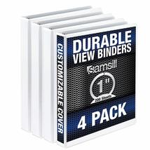 Samsill Durable .5 Inch Binder, Made in the USA, Round Ring Customizable... - £37.59 GBP+