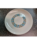 Vintage Canonsburg Pottery Temporama Atomic Dura-Gloss MCM 10” Dinner Plate - $186.16 MXN