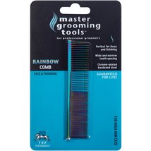 Master Grooming Tools Rainbow Greyhound Combs  European-Style Combs for Groomin - £59.87 GBP