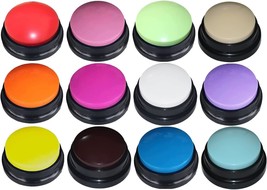 12 Color Voice Recording Button, Dog Buttons For Communication Pet Training Buzz - $45.99