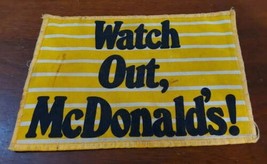 Now Designs Watch Out McDonalds Vintage 1970s Hot Pad Yellow Striped 8.2... - €12,96 EUR