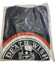Death Wish Coffee Co 2019 Uncle Sam Shirt Men's Medium Patriotic USA NEW - $29.70