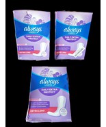 Always Daily Extra Protect Liner Extra Long Length Anti-Bunch Fresh Scen... - $33.66 CAD