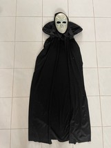 Vintage Easter Unlimited Alien Glow Scream Mask Hood Shroud Costume Cape Robe - £90.04 GBP