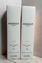 Honest Beauty Prime + Perfect Mask Superfruits &amp; Shea Butter 2 fl oz 2 B... - £22.86 GBP