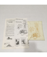 Sunset designs jiffy stitchery grandfather clock small vintage crewel de... - $26.96 CAD