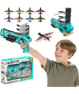 Airplane Launcher Boy Toys Catapult Plane Gun Kids Outside Flying Shooting Game - $14.85 - $22.77