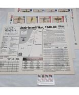 C3i Magazine Nr12 (3) Arab-Isrseli War Inserts And Down In Flames Counters  - $363.56 MXN