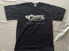 Vintage Cheers BOSTON &quot;I don&#39;t even know my name&quot; t shirt Size Medium - £11.50 GBP