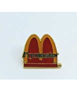 McDonalds Restaurant Frymaster Employee Collectible Logo Pinback Pin Button - £13.51 GBP