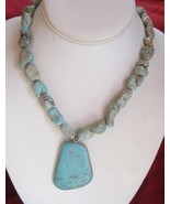 Turquoise Nuggets Combined with a Want-a-be Turquoise Pendant - $40.00