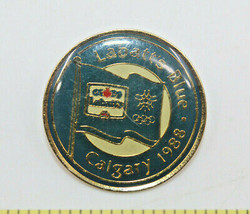 1988 Calgary Winter Olympics Labatt&#39;s Blue Sponsor Logo Collectible Pin Canada - £9.26 GBP