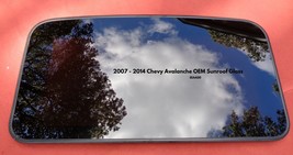 07 - 14 CHEVY AVALANCHE OEM FACTORY SUNROOF GLASS NO ACCIDENT FREE SHIPP... - $175.00