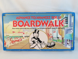 Advance to Boardwalk Board Game 1985 Parker Brothers 100% Complete Excel... - £10.74 GBP
