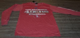 Vintage Style San Francisco 49ERS Nfl Football Long Sleeve T-Shirt Small New - $19.80