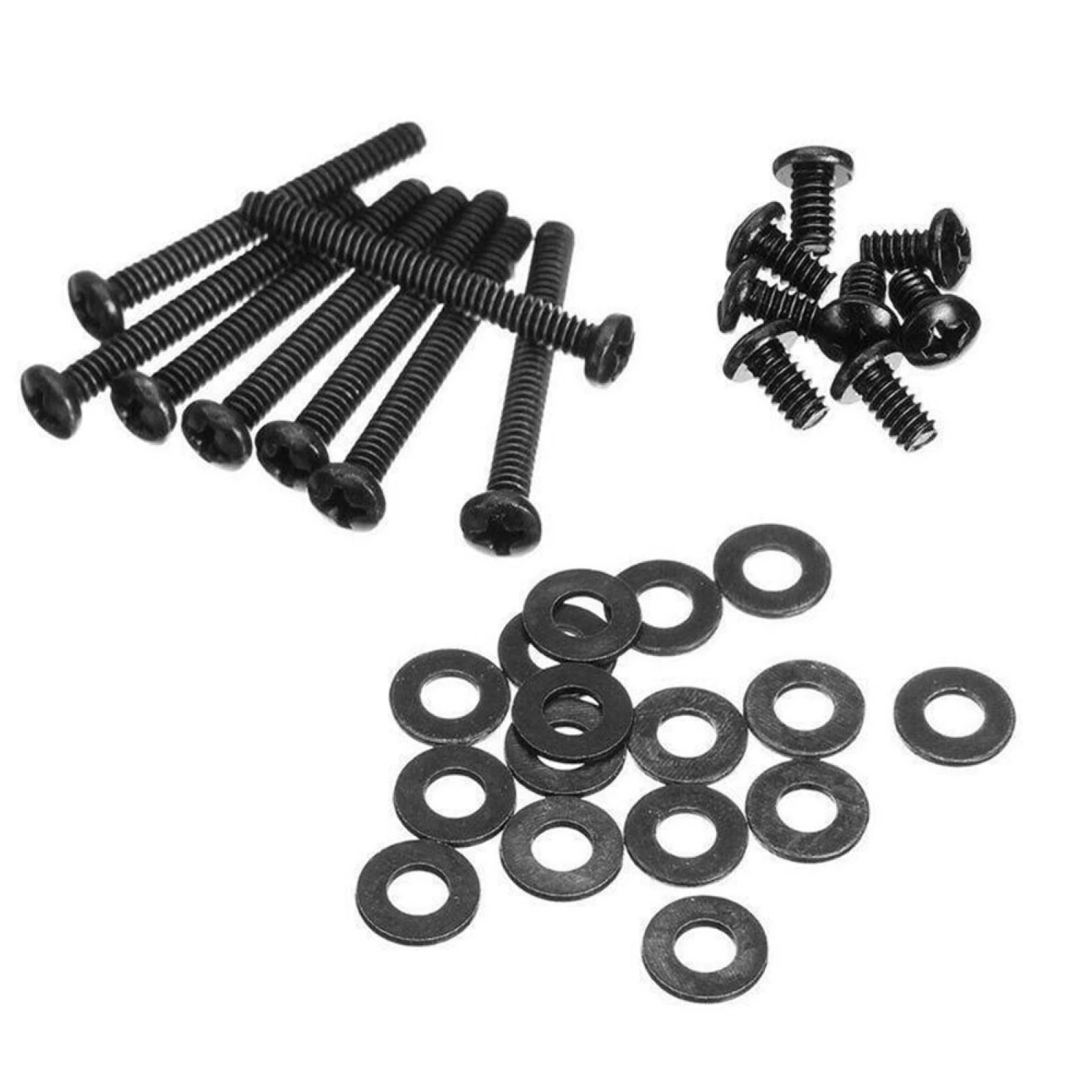 8Pcs Long Screws + 8Pcs Short Screws + 16Pcs Pads Water-Cooler Radiator Fitting  - £31.93 GBP